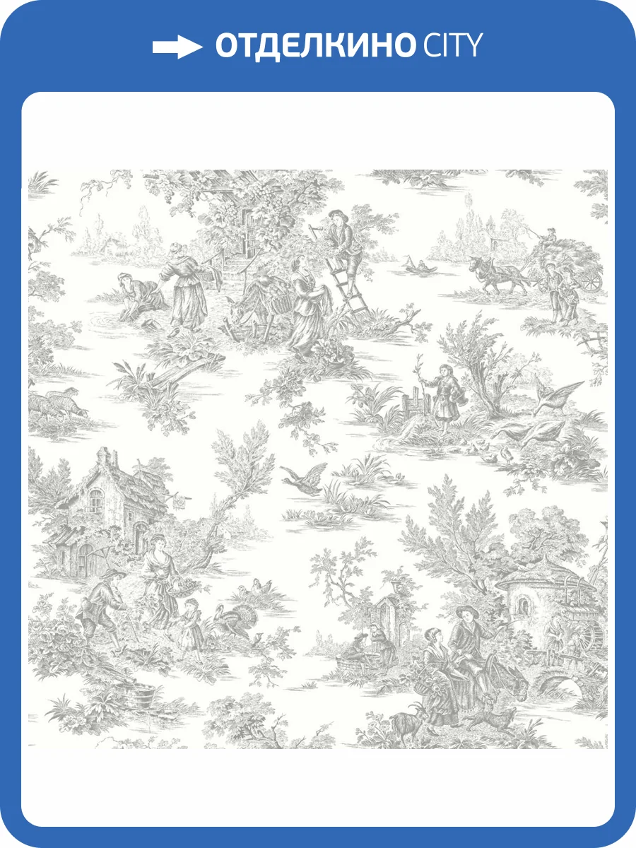 Обои York Collections Toiles Resource Library RT7940 фото 2