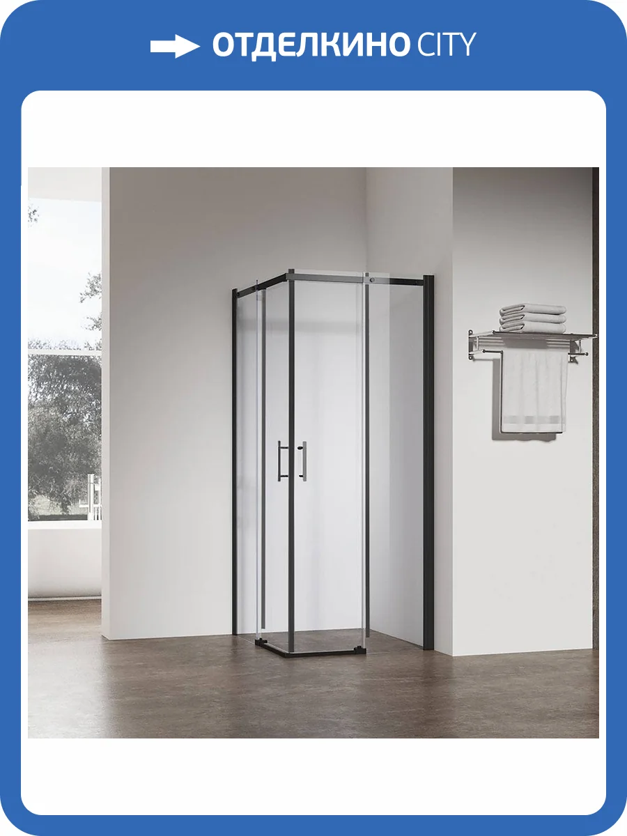 Душевой уголок Veconi Rovigo RV-50B 80x80 фото 3