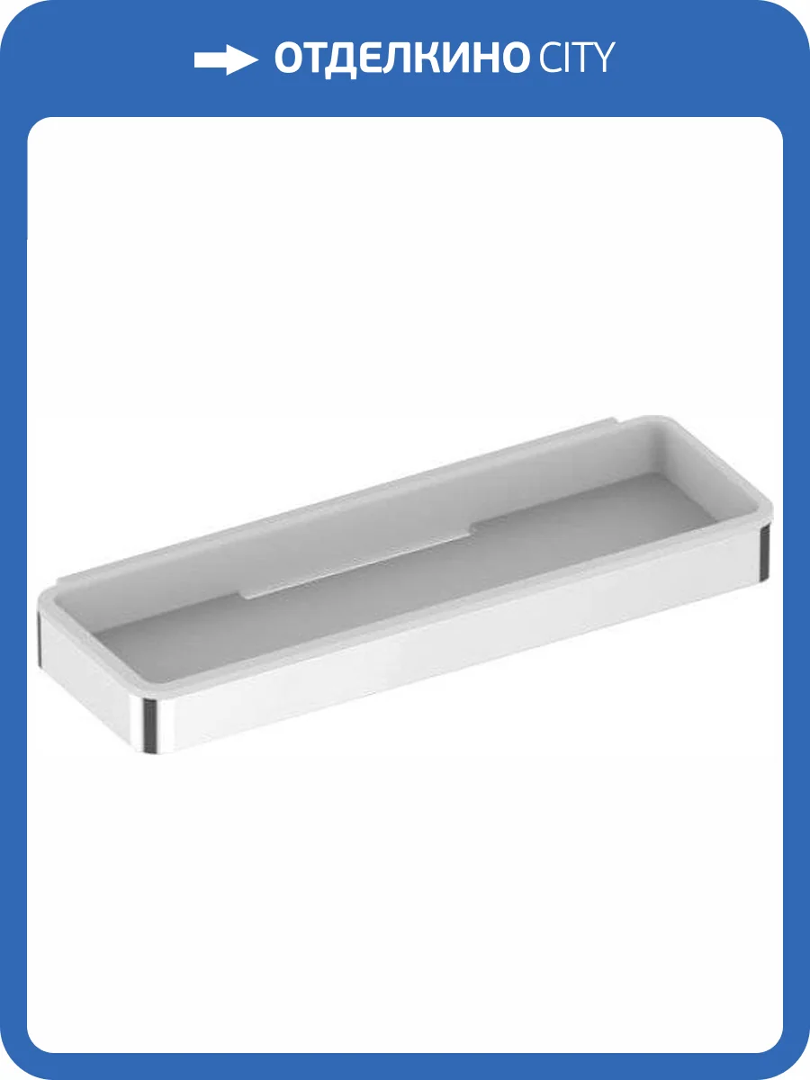 Полка Keuco Plan 14958 хром, серая фото 3