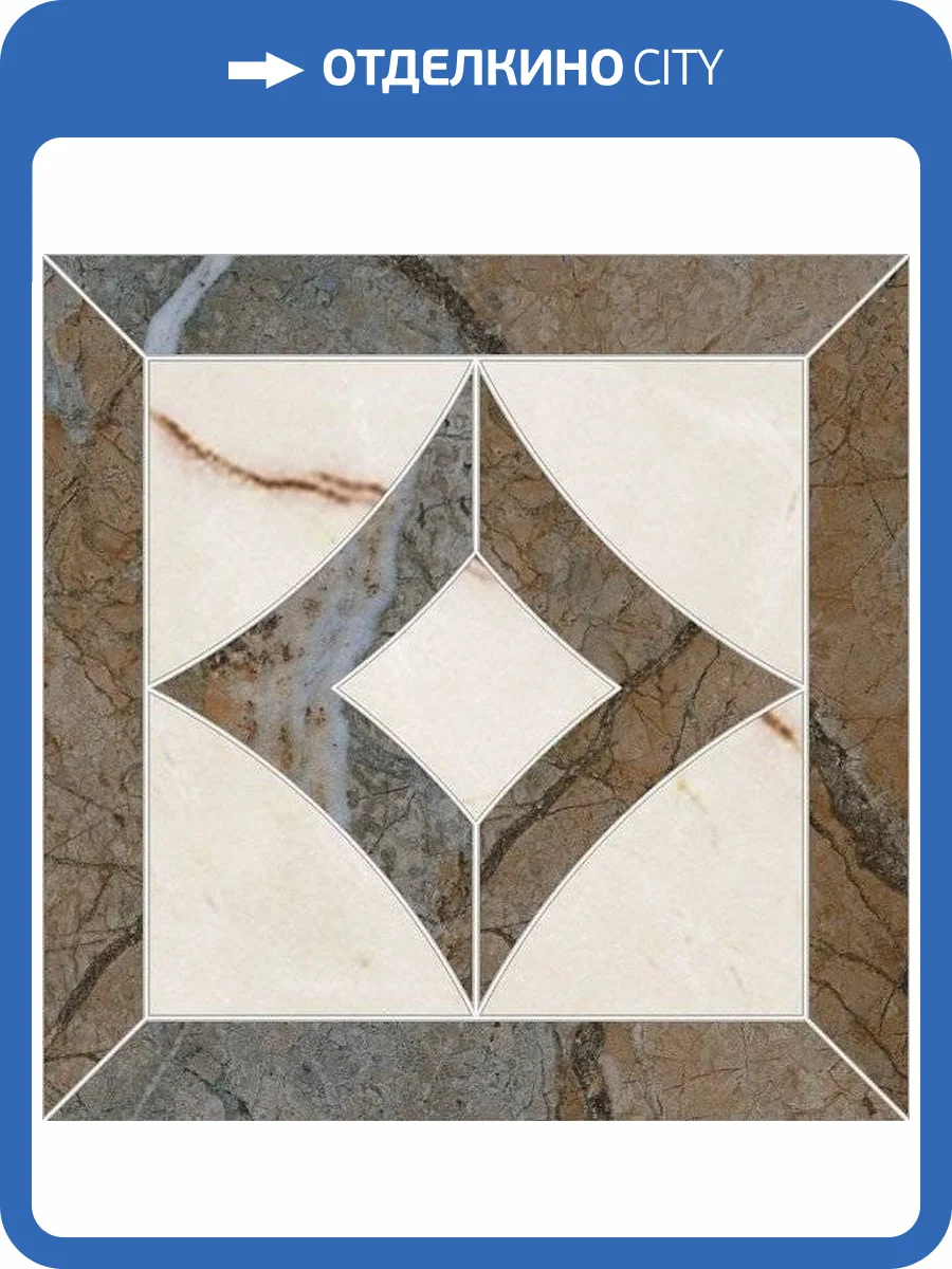 Угол Kerama Marazzi Театро ID113T Наборный 16.5x16.5 фото 5