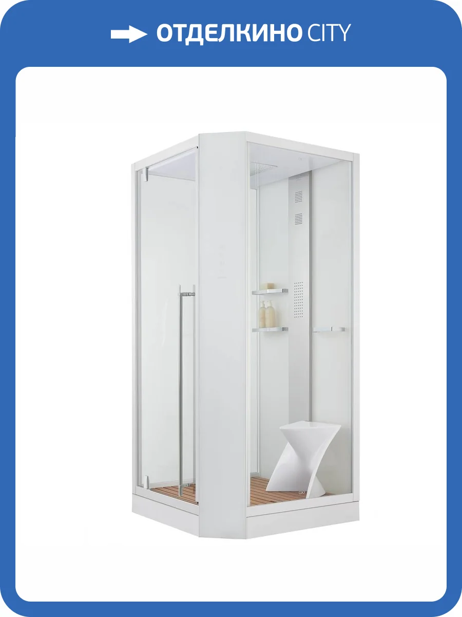 Душевая кабина Orans 89101LWLH белый, 100x100x220 фото 14