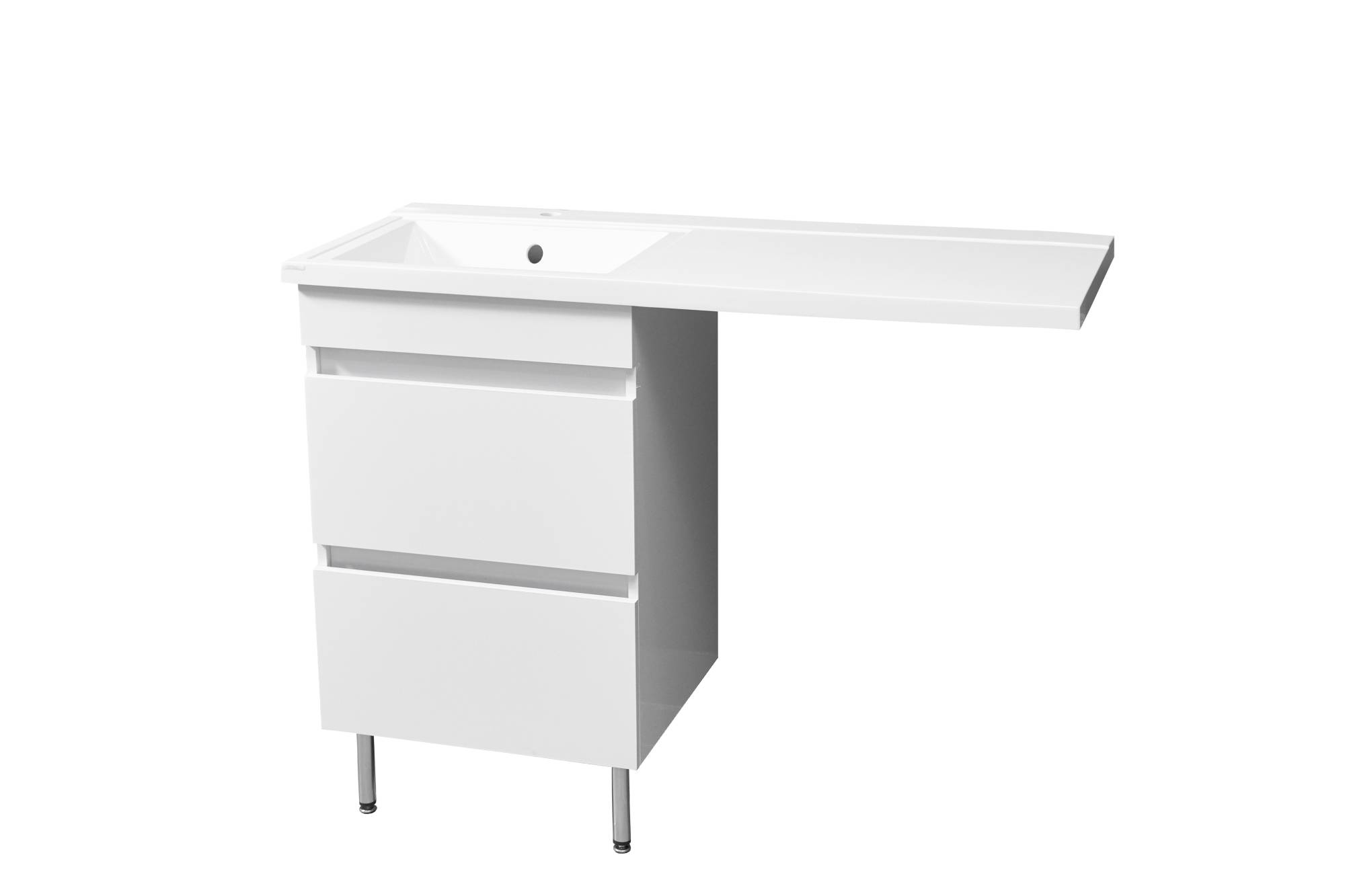Тумба под раковину Stella Polar Мадлен 100 SP-00000474 белый фото 9