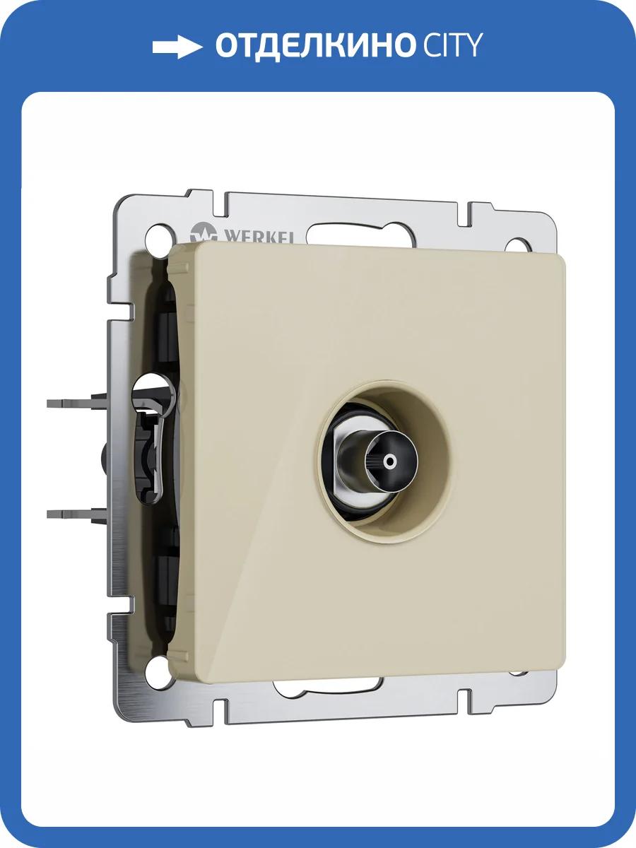 ТВ-розетка оконечная Werkel W1183043 фото 4