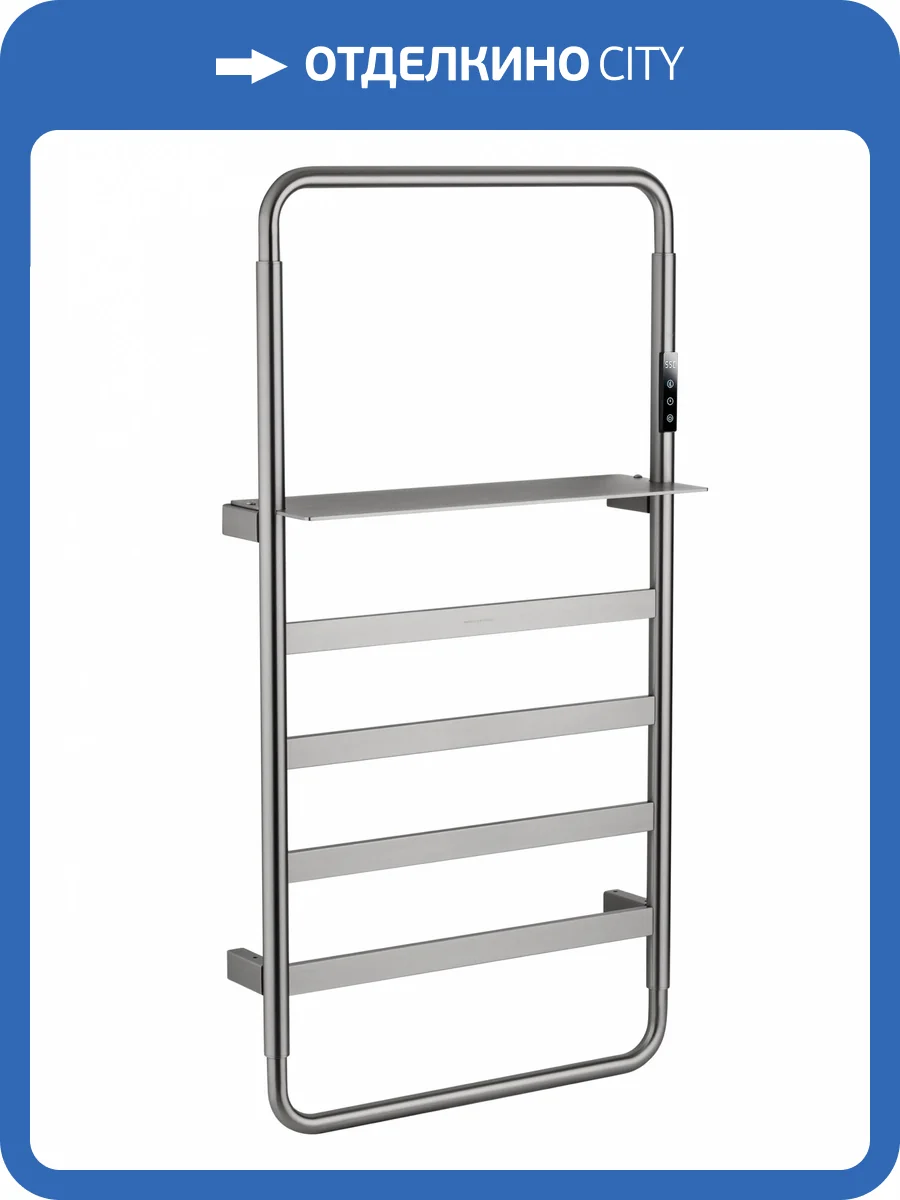 Полотенцесушитель электрический Wonzon & Woghand Düsseldorf WW-A203-BR никель фото 6