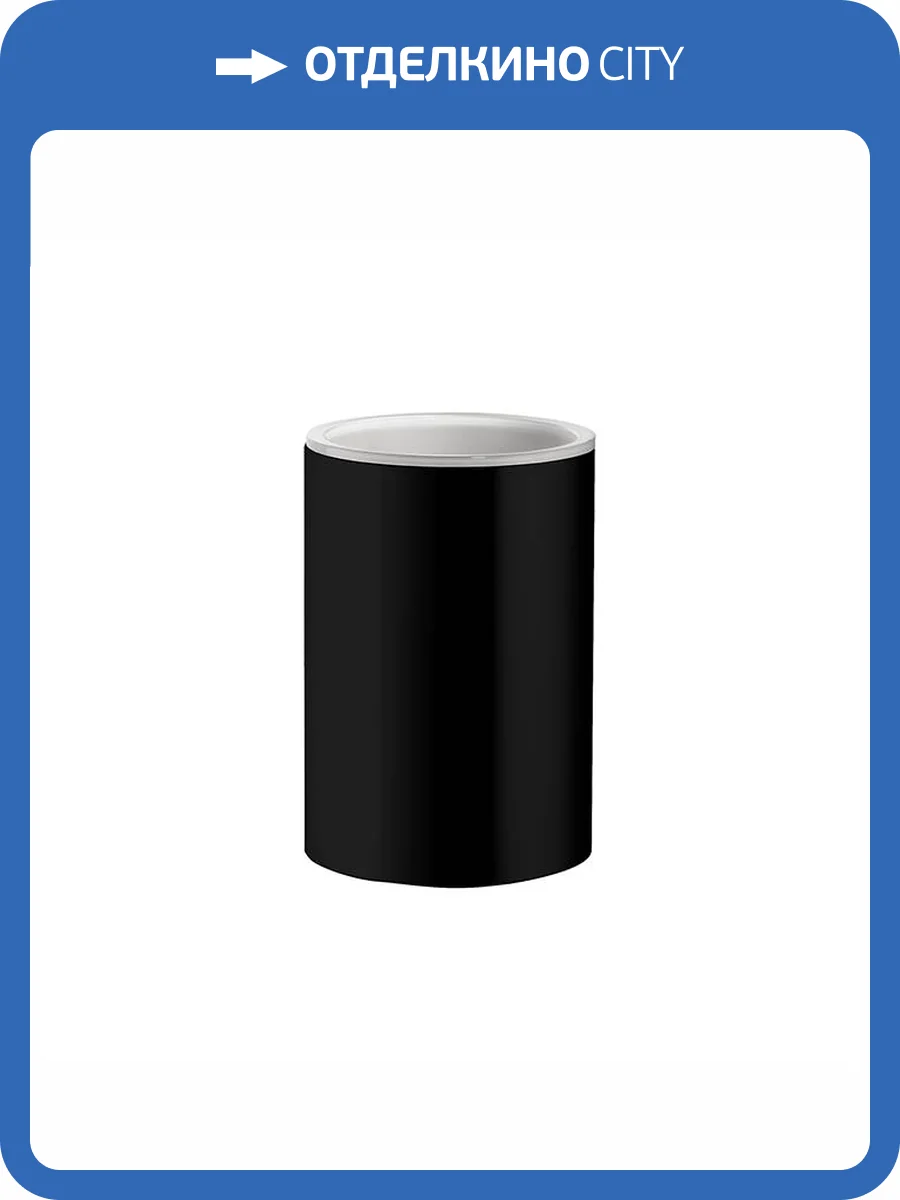 Стакан Colombo Plus W4941.NM настольный, черный матовый фото 3