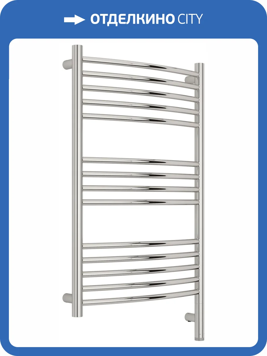 Полотенцесушитель электрический Сунержа Богема 3.1 00-6003-8050 выгнутый, 80x50 фото 5