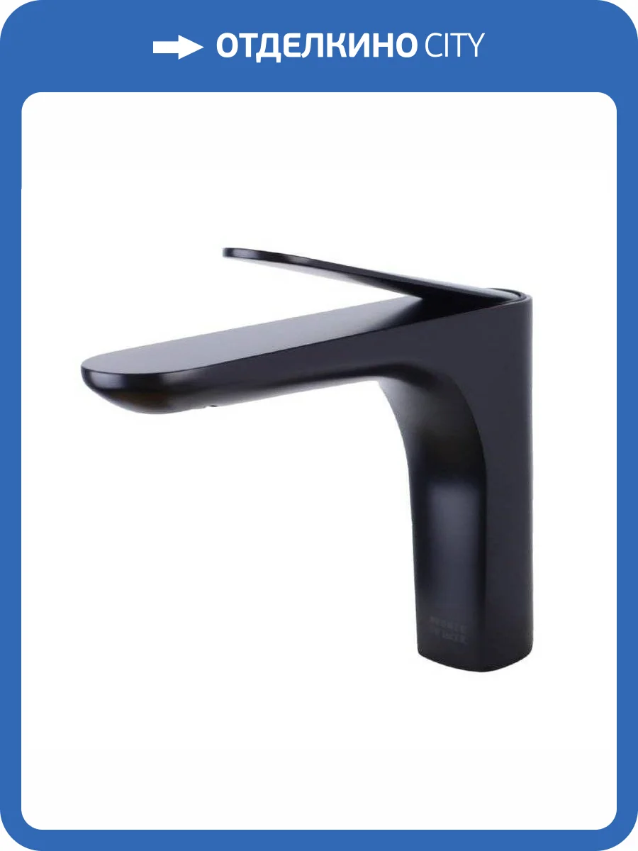 Смеситель для раковины Bronze de Luxe Icon 2040CB черный матовый фото 6