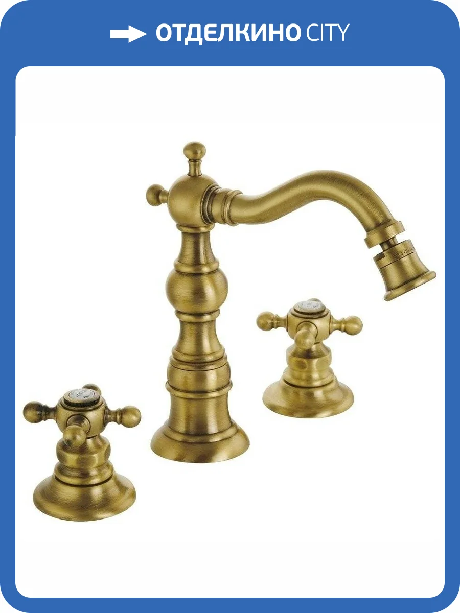 Смеситель для биде Migliore Arcadia 18376 бронза фото 3