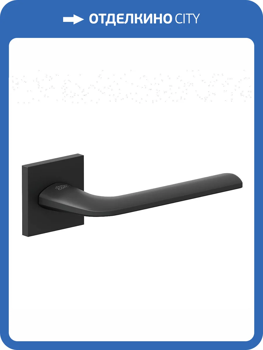 Дверная ручка Bravo AS-340 SBlack фото 2