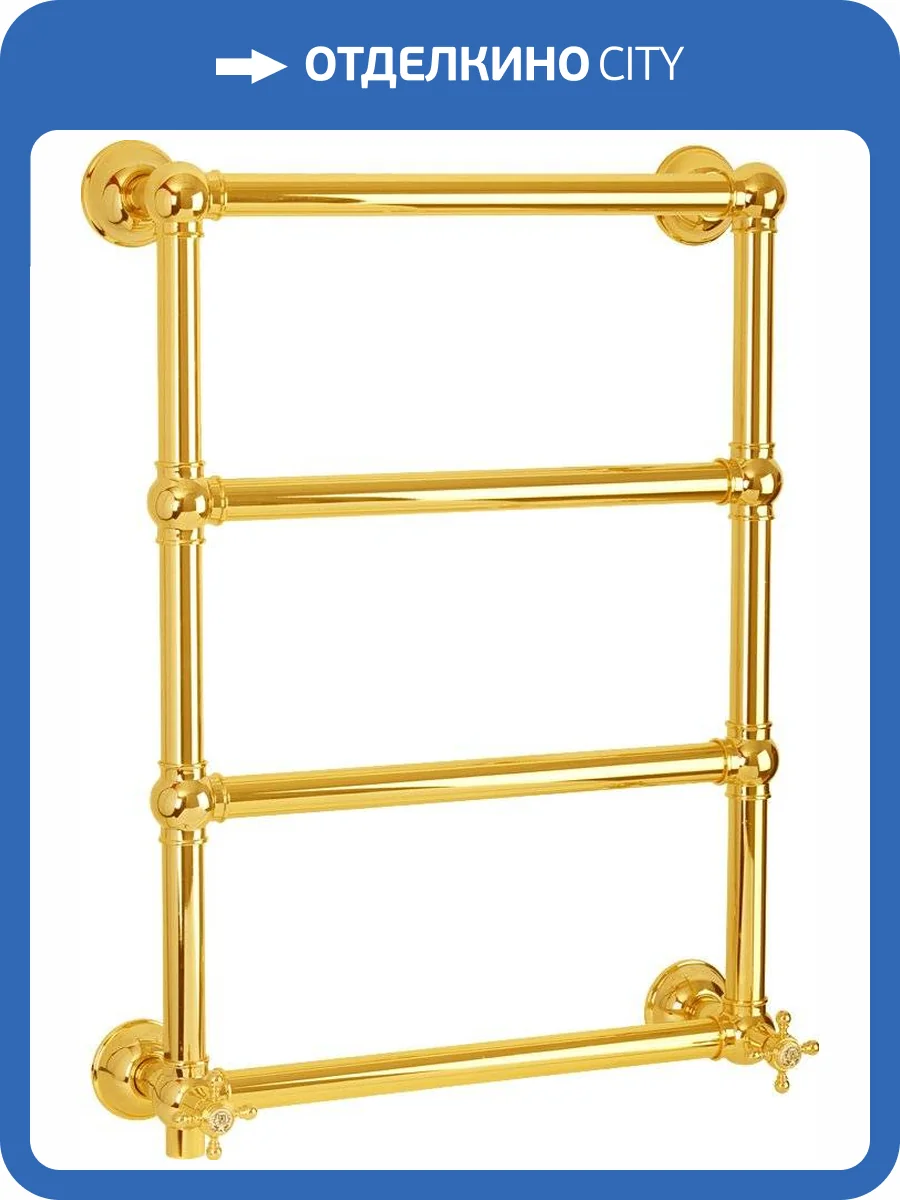 Полотенцесушитель электрический Migliore Colosseum 20280 75x56 см, L, золото фото 3