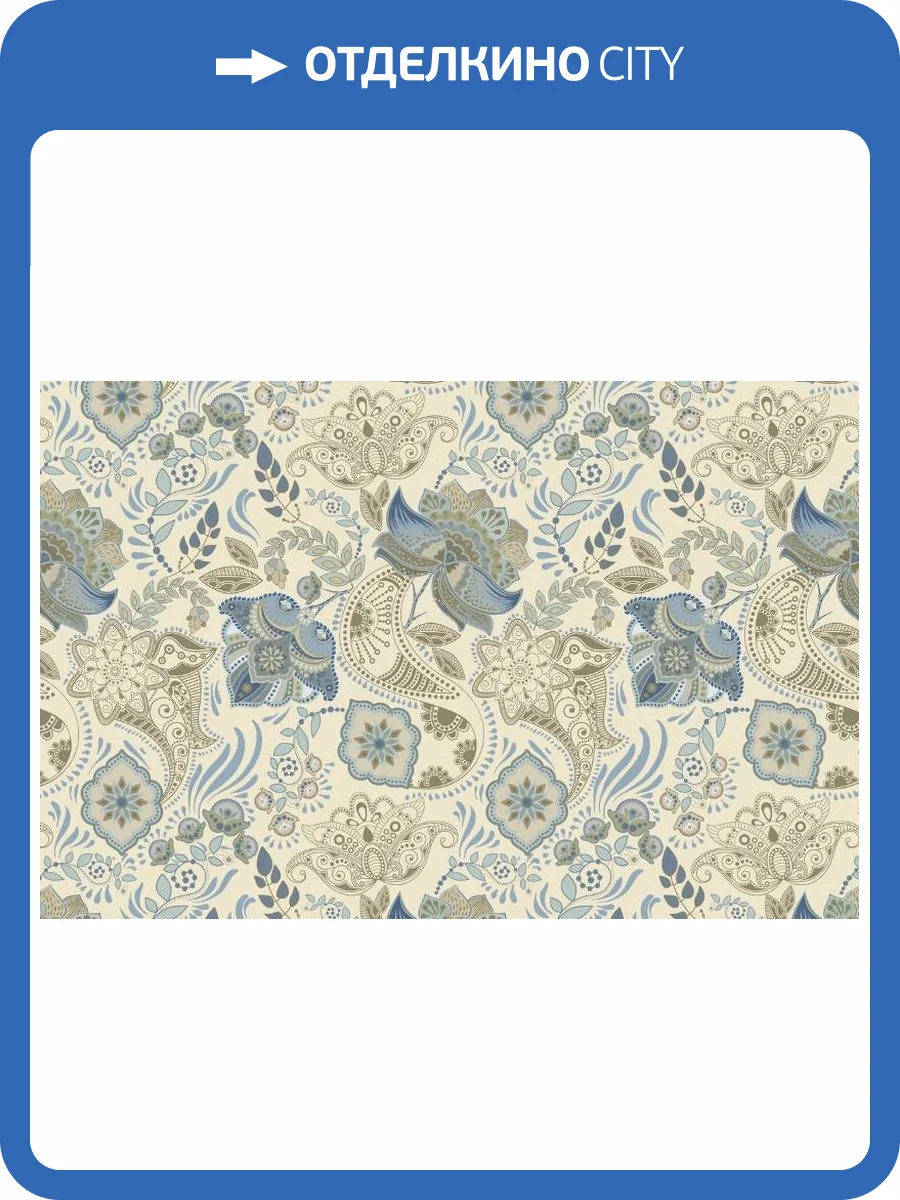 3D Фотообои Artegrafico «Цветочная стена с узорами в теплых тонах» RS-006 акварель фото 2