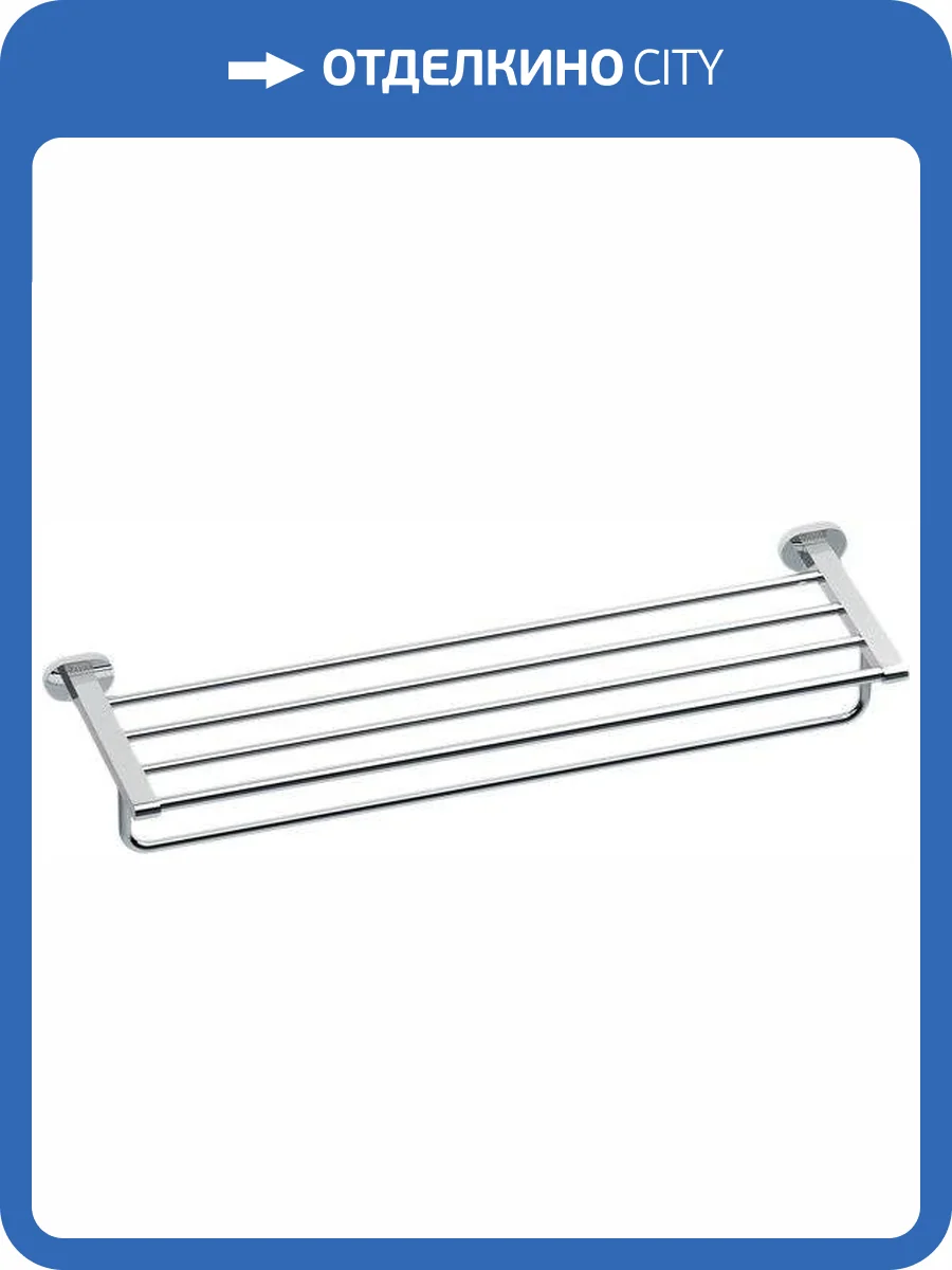 Полка Ravak Chrome CR 330.00 66 см с полотенцедержателем фото 3
