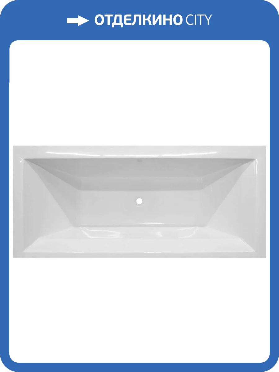 Ванна из искусственного камня Эстет Стелла 180x80 с ножками фото 9