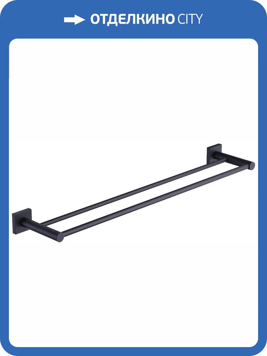 Полотенцедержатель Timo Selene 12056/03 двойной фото 3