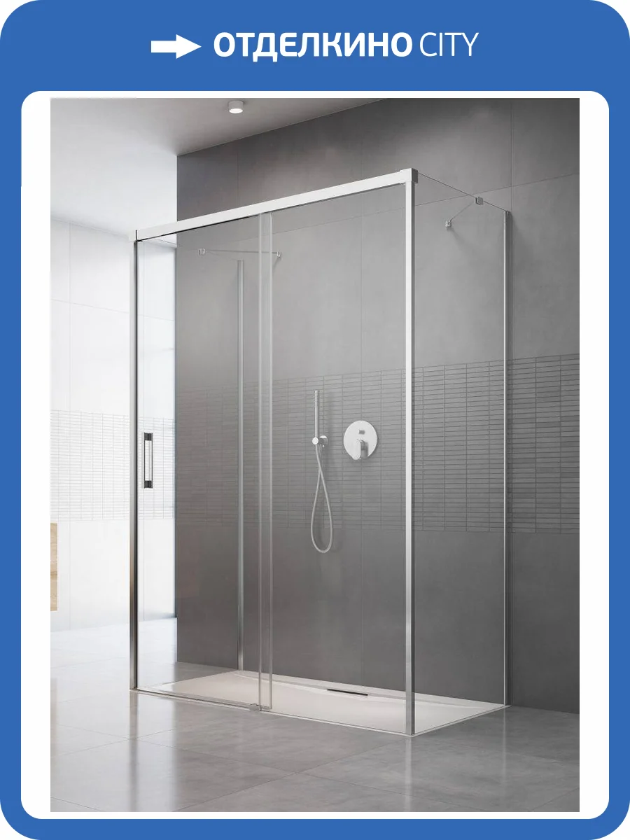 Боковая стенка Radaway Idea KDJ S1 387048-01-01L Хром, Прозрачное 70x200 (2/2) фото 2