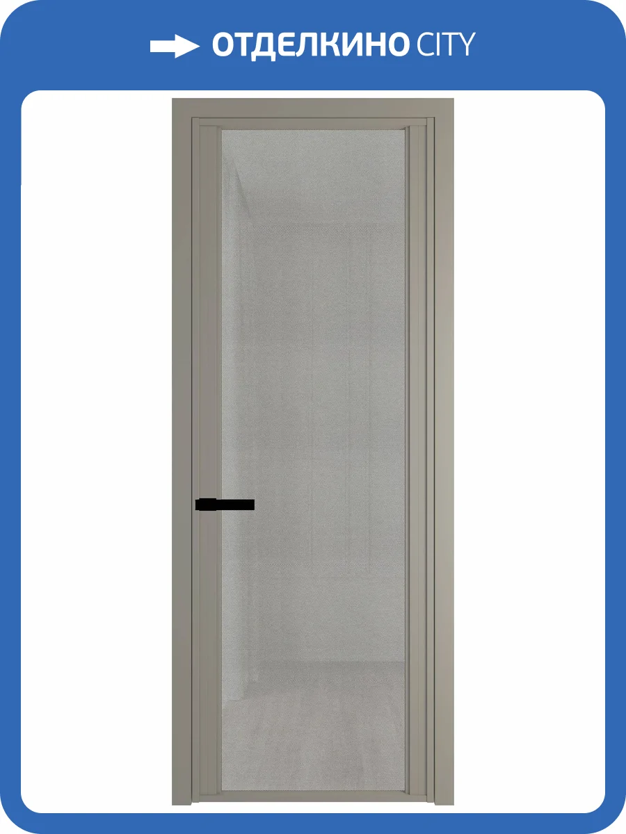 Межкомнатная дверь Profil Doors 2 AGP цвет профиля Никель матовый, стекло безопасное 6 мм рэте 600x2000 фото 2