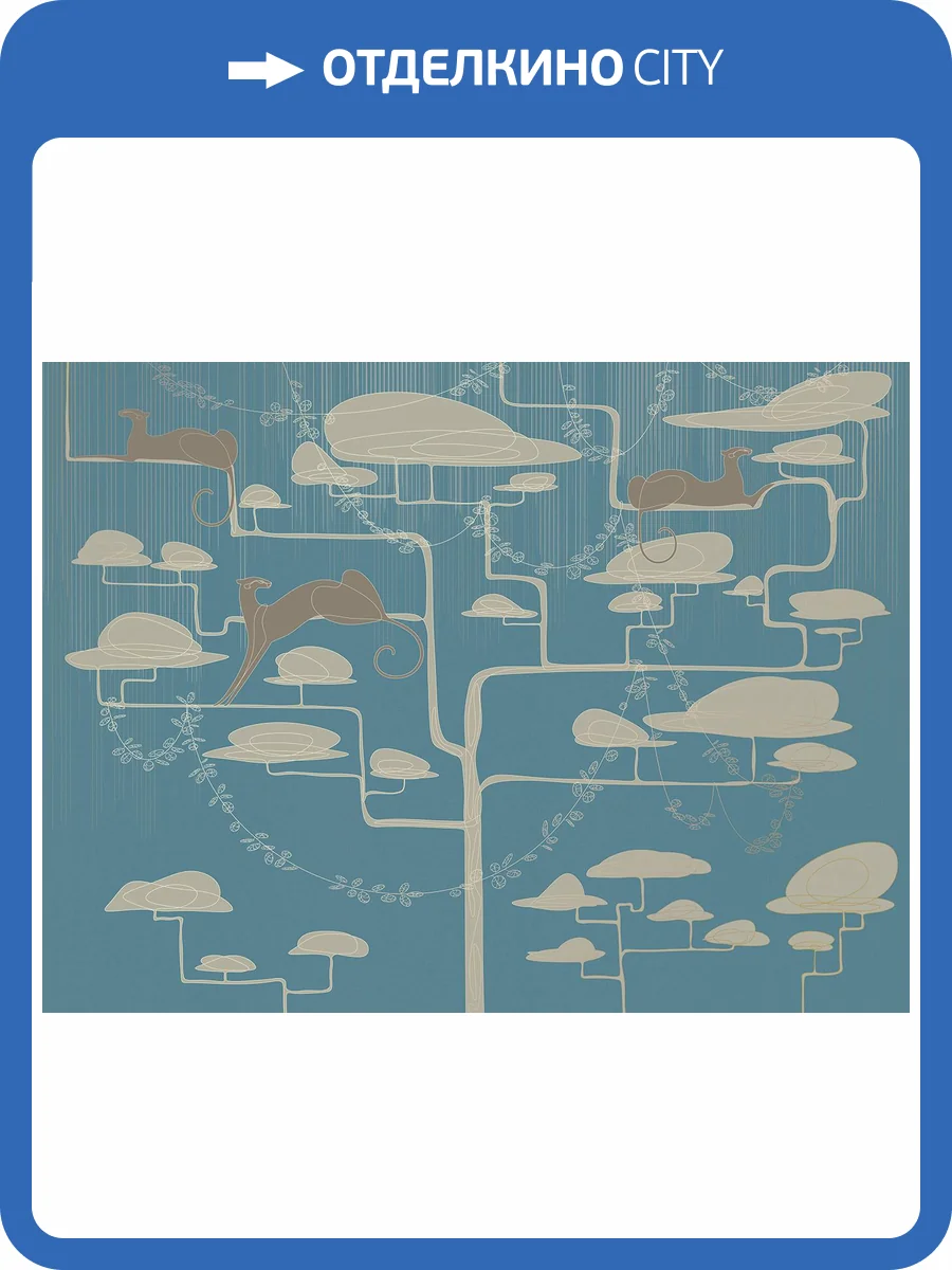 Фреска La Stanza Tesoro 01322-G стакко (размер на заказ) фото 2