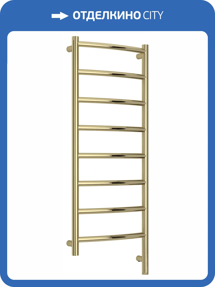 Полотенцесушитель электрический Сунержа Галант 3.1 020-6001-1040 Шампань, 100x40 фото 5