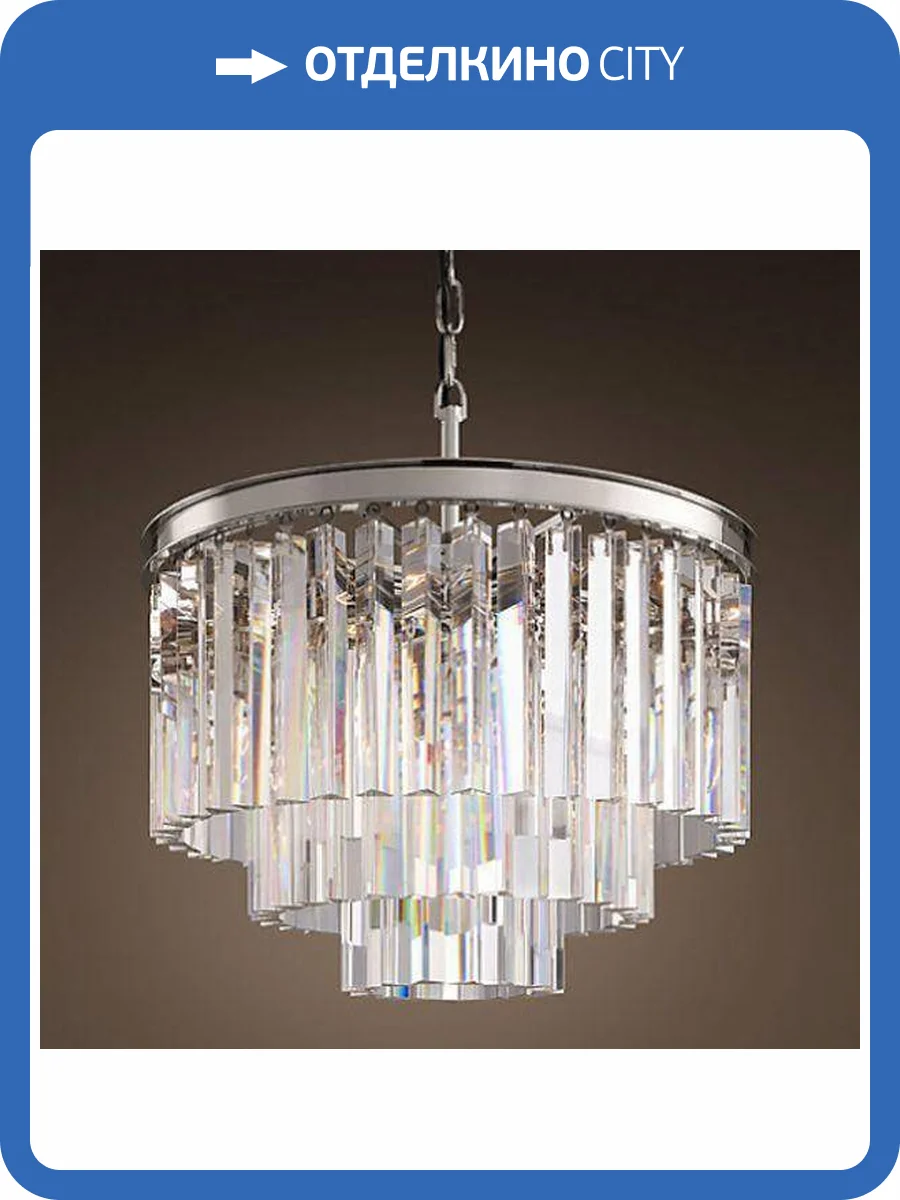 Подвесная люстра Imperium Loft Odeon Chandelier 191624-22 фото 2