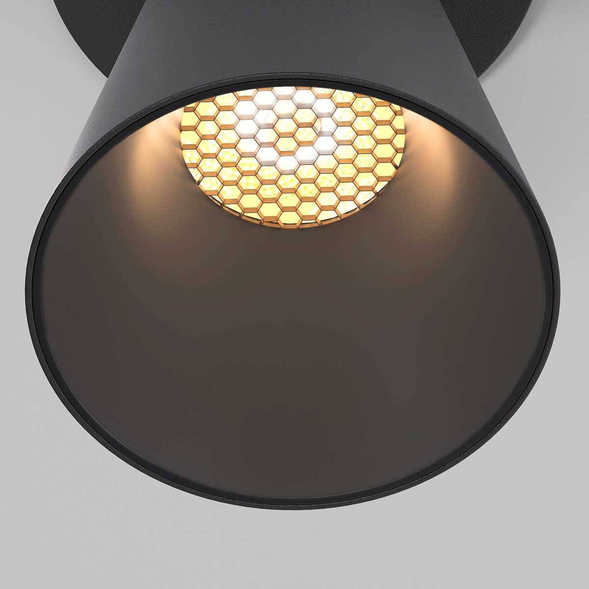 Встраиваемый точечный светодиодный светильник Elektrostandard Bell 25097/LED 8W 3000K черный фото 4