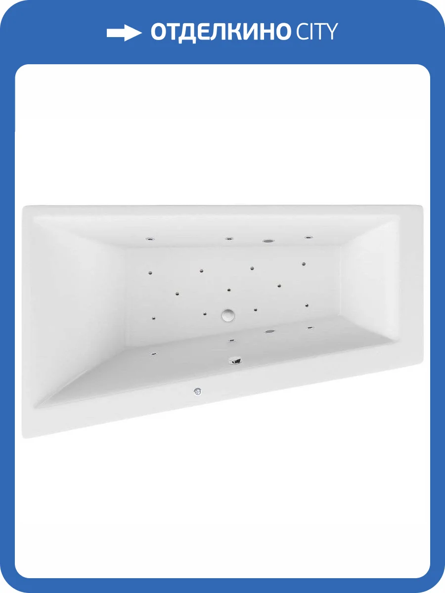 Акриловая ванна Excellent Sfera WAEX.SFL17.RELAX 170x100 левая фото 7