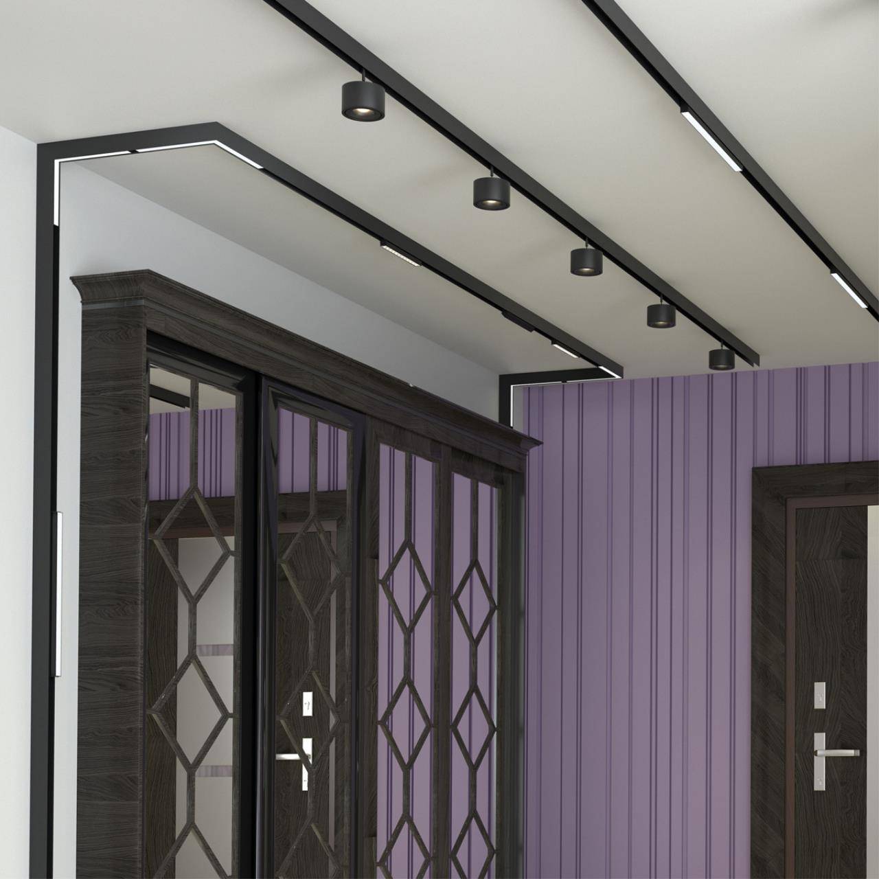 Трековый светодиодный светильник Novotech Shino Flum 358539 фото 3