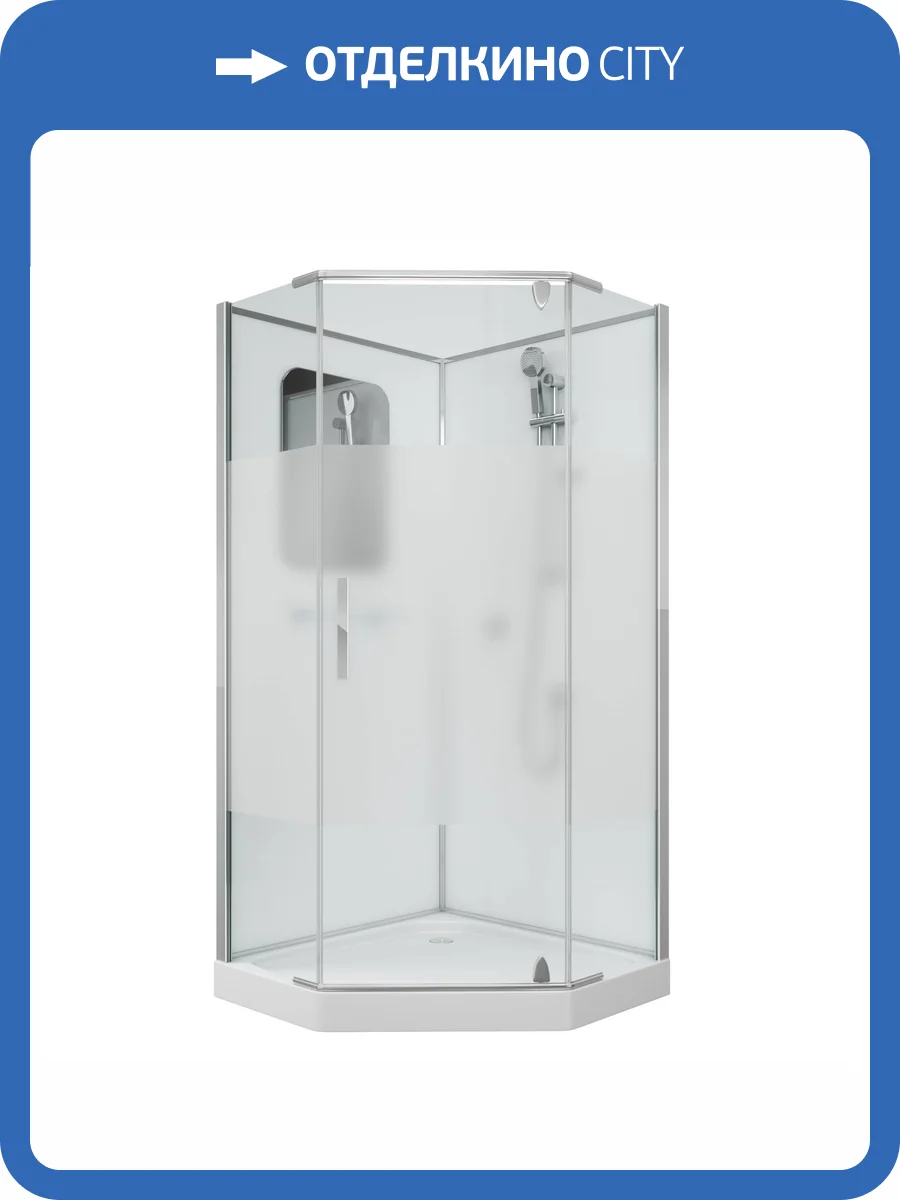 Душевая кабина Grossman GR171D 90х90 см, без крыши фото 5