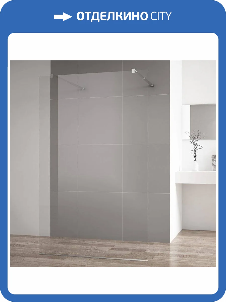 Душевая перегородка Cezares Liberta-L-2-100-C-Cr фото 5