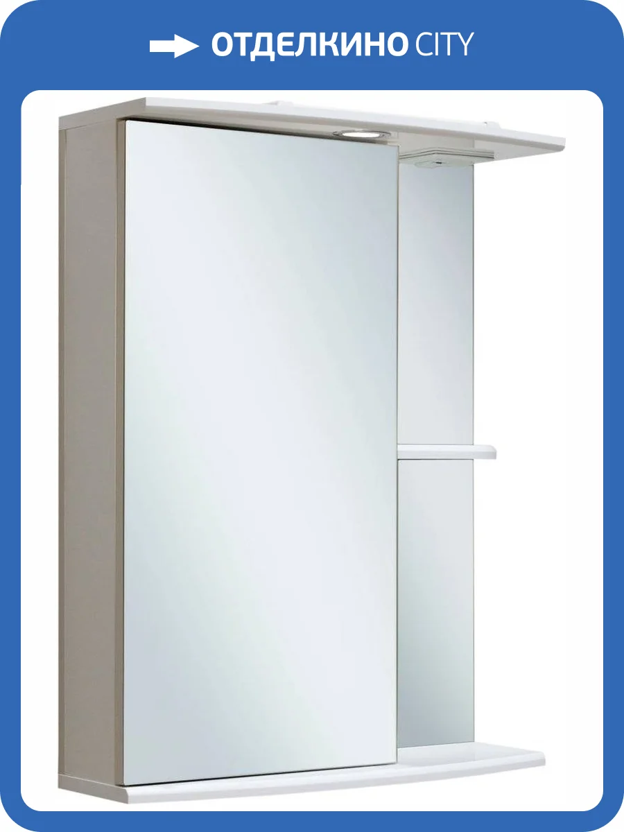 Зеркало-шкаф Runo Николь 55 фото 3