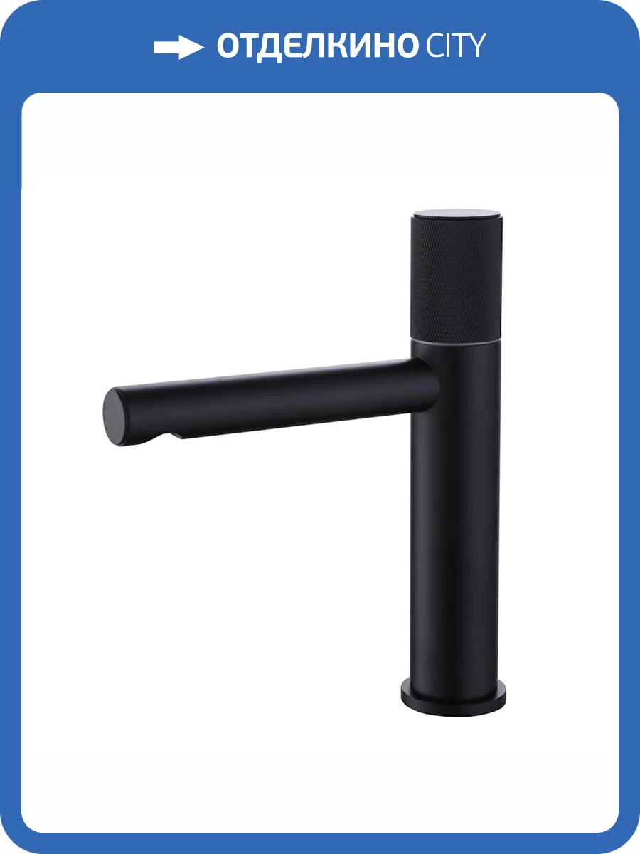 Смеситель для раковины Olive'S Mansa 36100MNB черный фото 3