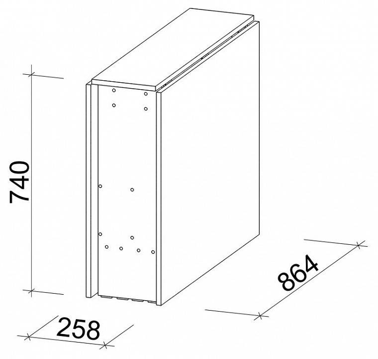 Стол-книжка МФ Jazz СТК 22М СТК-22М Дуб молочный фото 5
