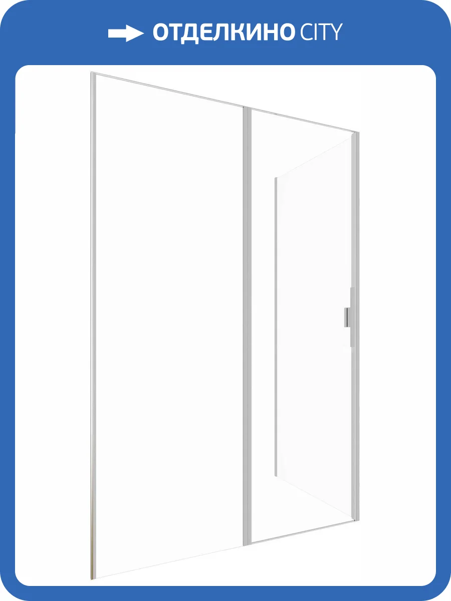 Душевой уголок Allen Brau Priority 3.31035.BA + 3.31044.BA профиль брашированное серебро, 1400x900 фото 8