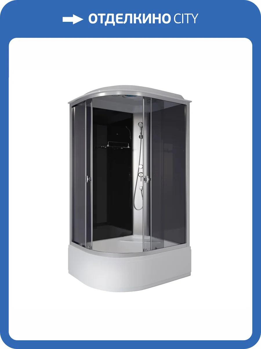 Душевая кабина Niagara Eco E120/90/40R/TN 120x90x215 фото 14