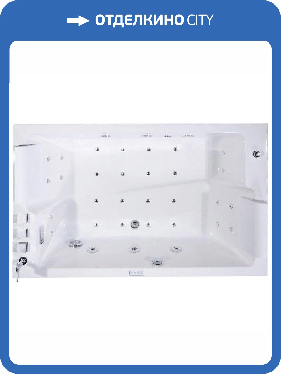 Акриловая ванна Orans BT-62115BL 62115L0 170x100 фото 4