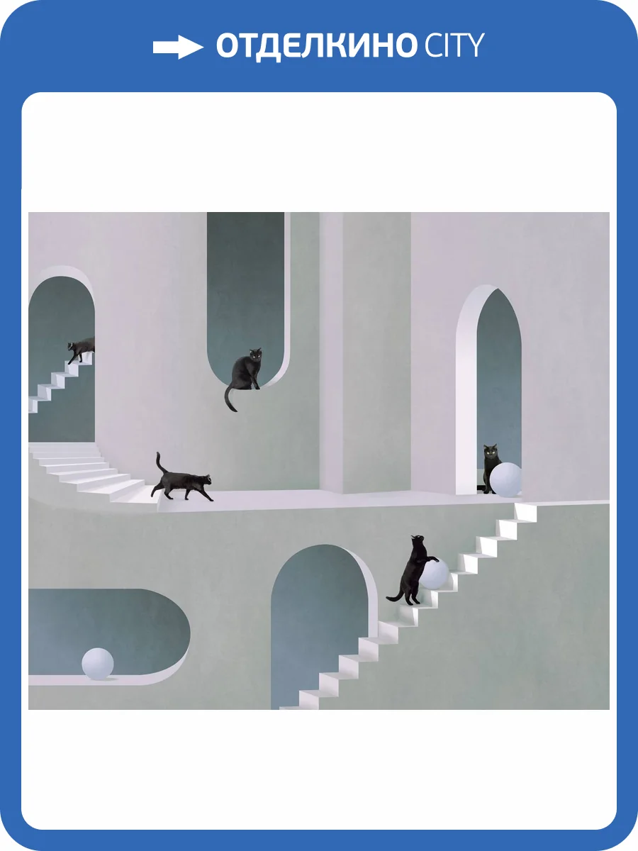 Фреска Ortograf Гармония 34789 Геометрический лабиринт Филиграна FM-F фото 2