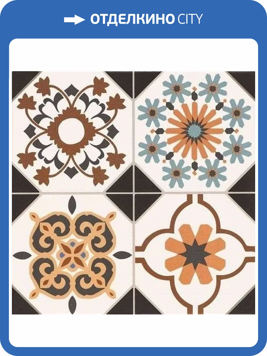 Керамическая плитка Realonda Ceramica Oxford Deco 33x33 фото 3