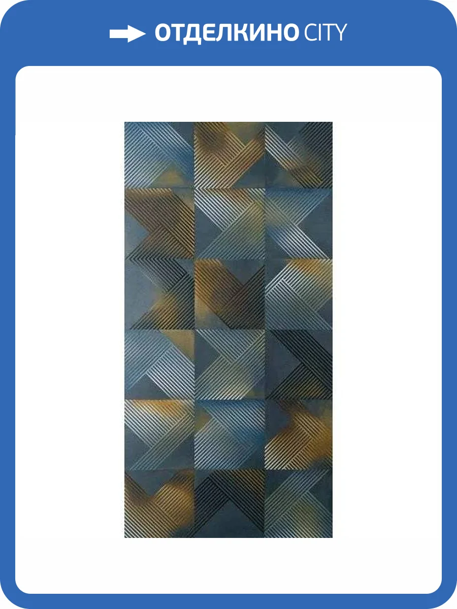 Керамогранит Colortile Ethnic Lost Blue Decor 60x120 фото 8