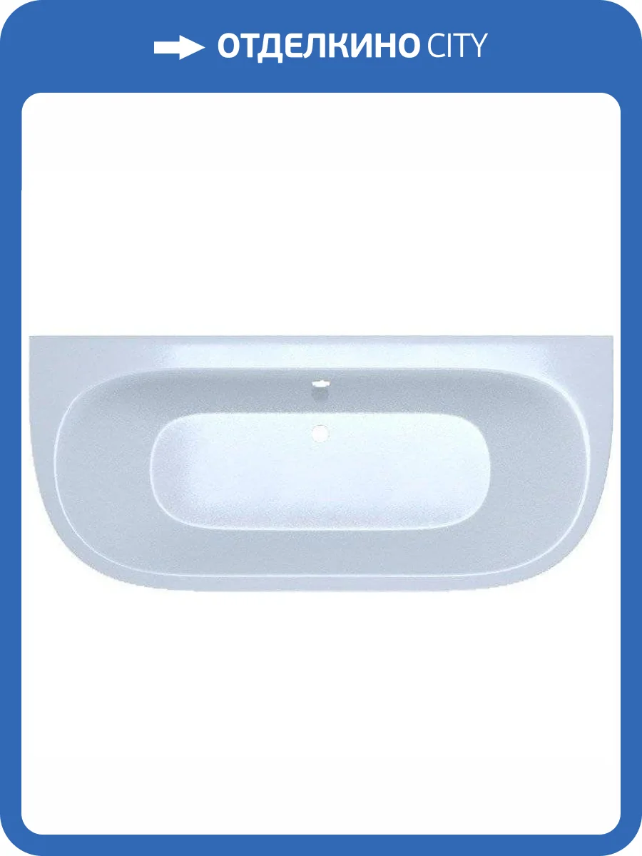 Ванна из искусственного камня Фэма Монро 170x75 на подиуме фото 7