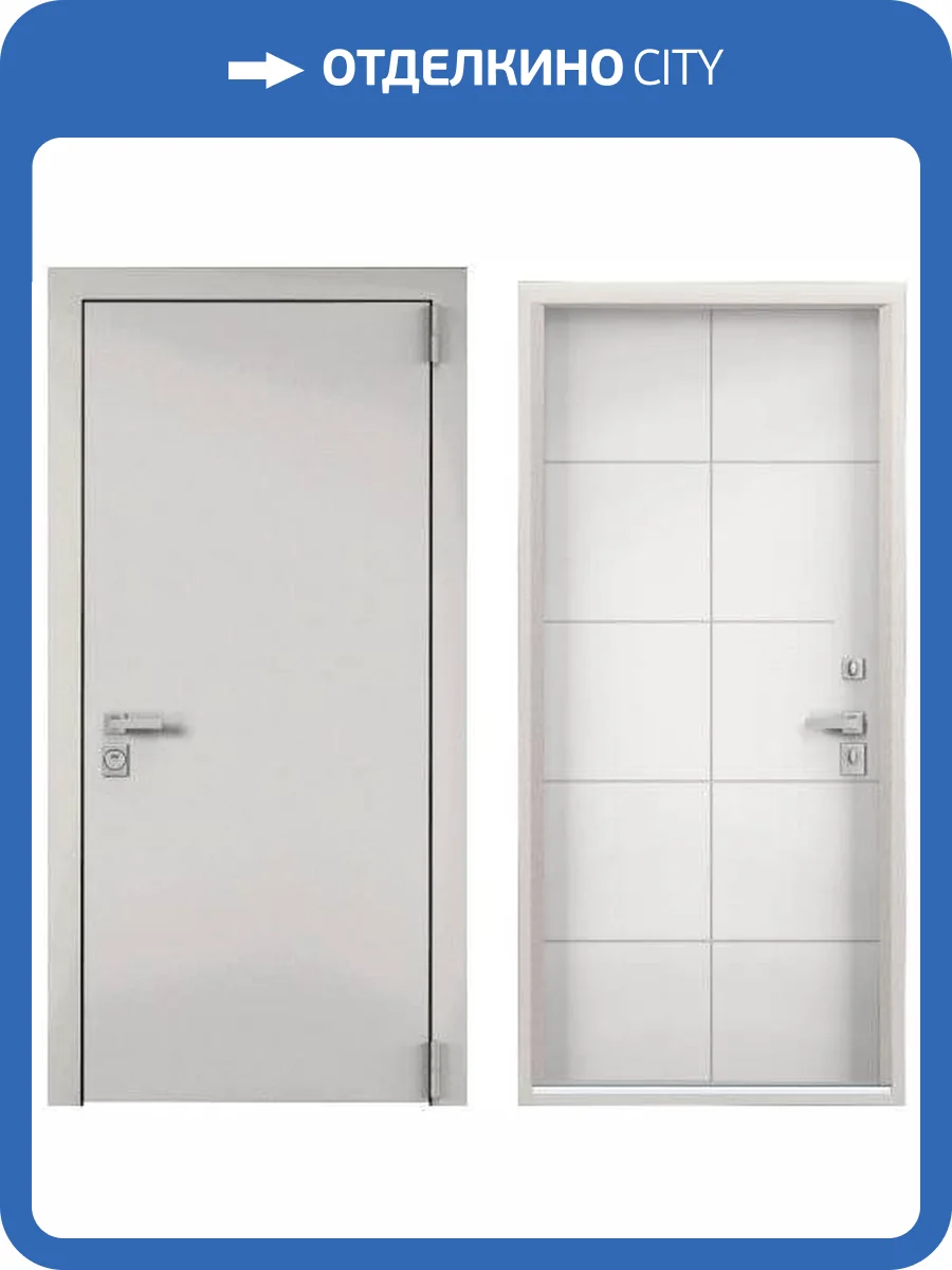 Входная стальная дверь Torex DIAMOND F MP 3803109 Колоре бьянко/ПВХ Бьянко 2000x880 фото 2