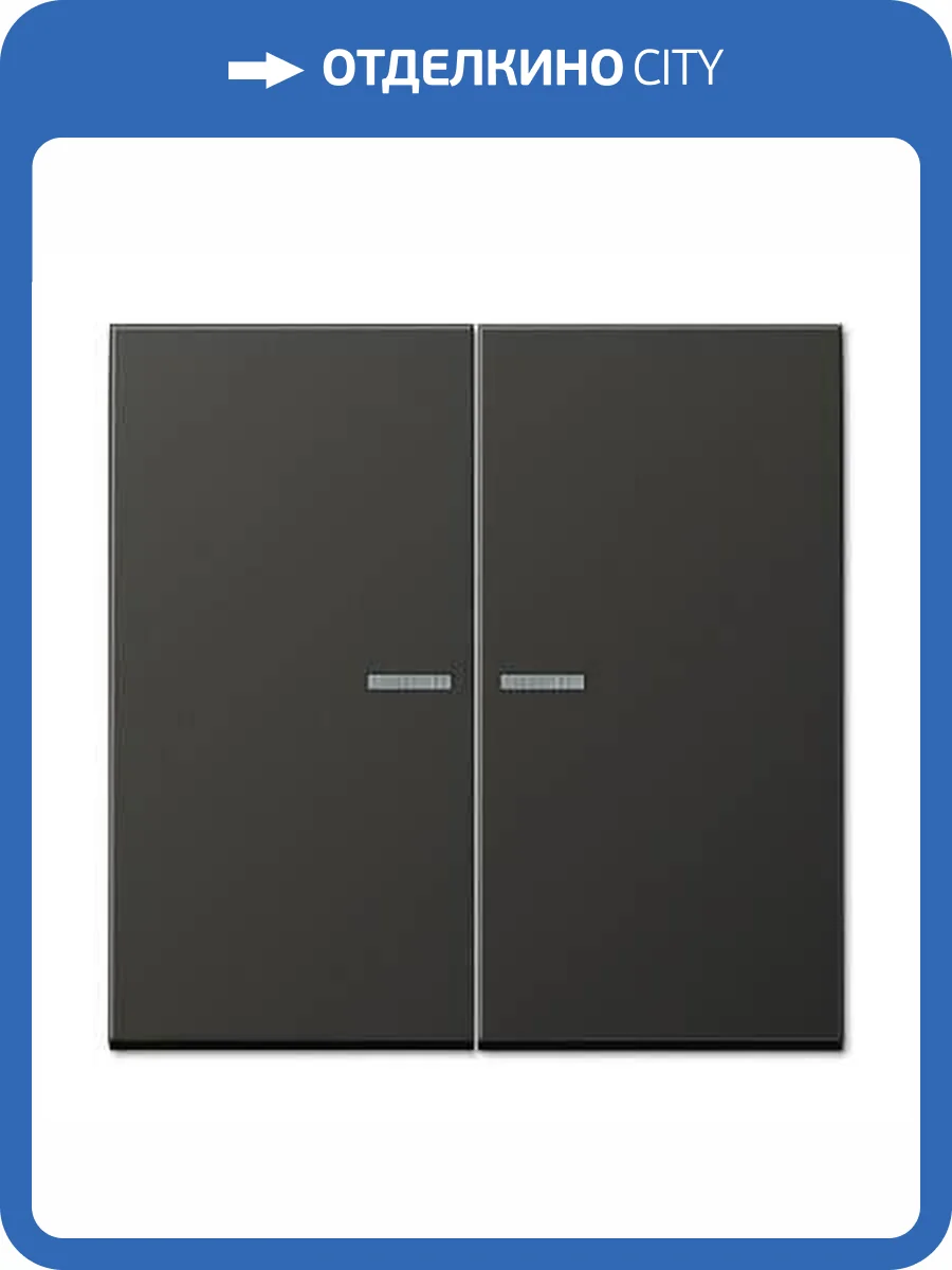 Клавиша двойная перекидная Jung AL2995KO5AN фото 2