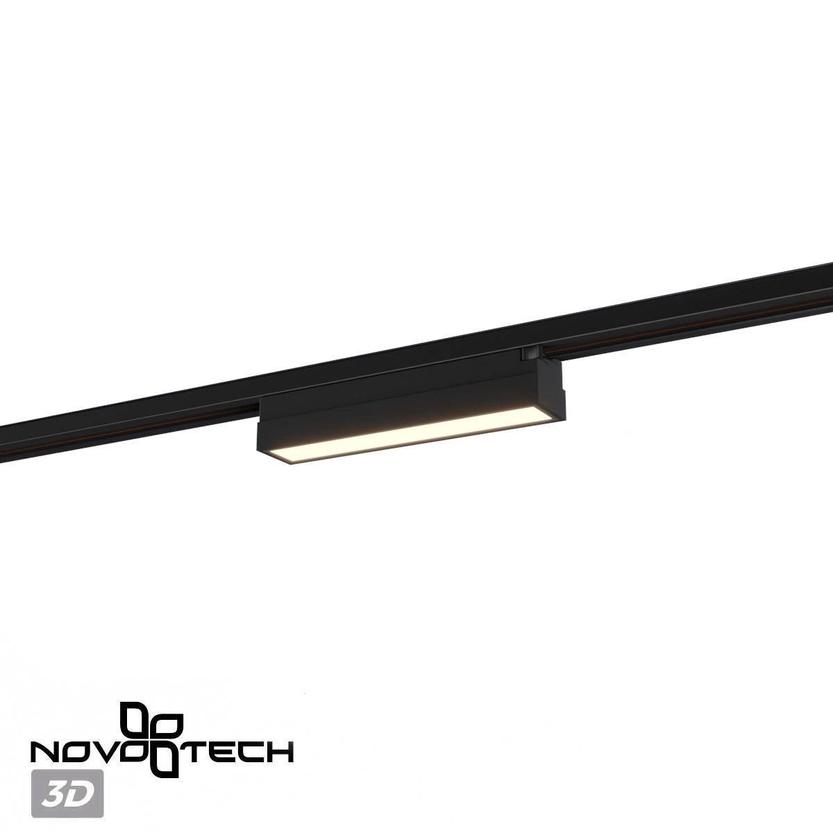 Трековый линейный светодиодный светильник Novotech Iter 359783 фото 9