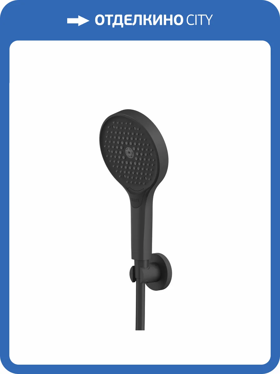 Душевой гарнитур WHITECROSS SET50TOPBL черный матовый фото 3