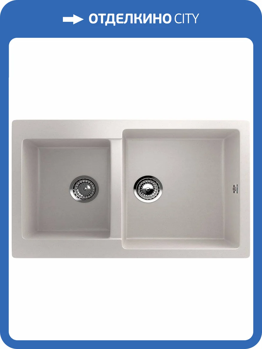 Мойка кухонная Ulgran U-505-331 белая фото 3