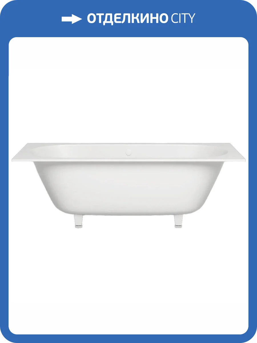 Ванна из искусственного камня Salini Ornella Axis S-Sense 103411G 180x80 глянцевая фото 7