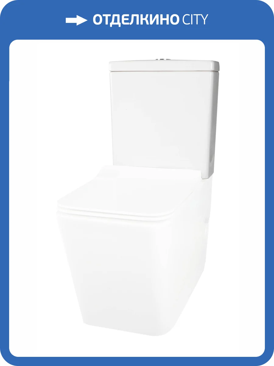 Бачок для унитаза Creto Logan L2 1002-004-B белый фото 7