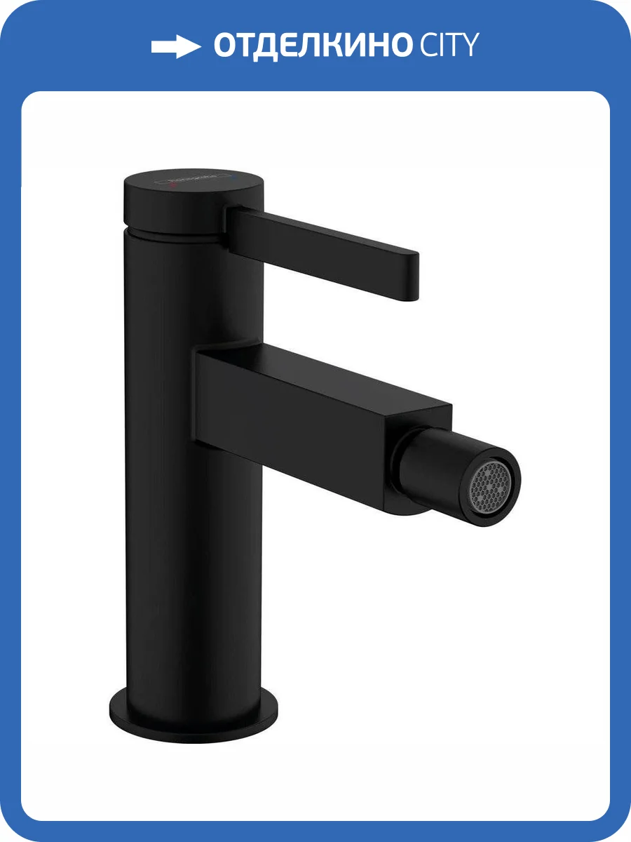 Смеситель для биде Hansgrohe Finoris 76200670 черный матовый фото 4