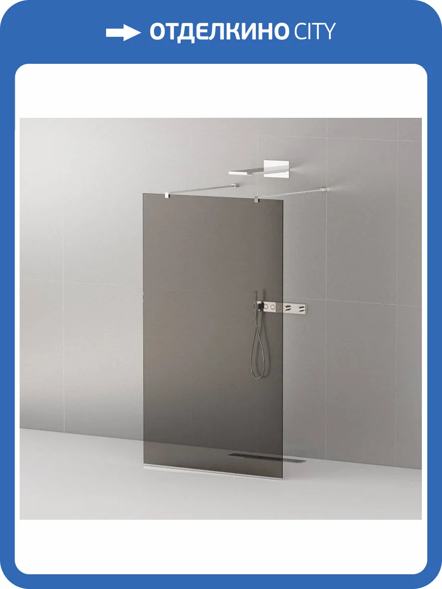 Душевая перегородка Cezares Liberta LIBERTA-L-2-100-120-GR-Cr хром фото 5