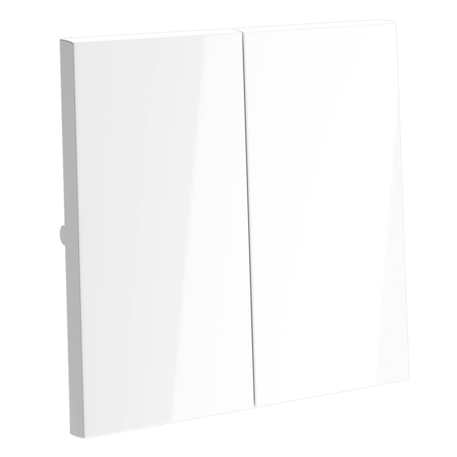 Клавиши для 2-клавишного выключателя Voltum S70 VLS000301 белый фото 2