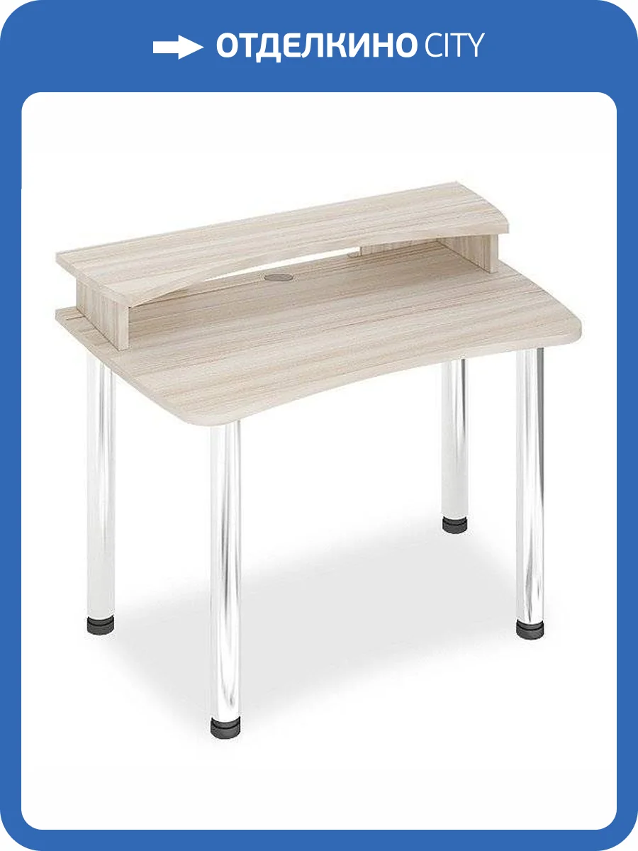 Стол компьютерный Merdes Домино Лайт MER_SKL-Soft120MO-NKIL120_K фото 3