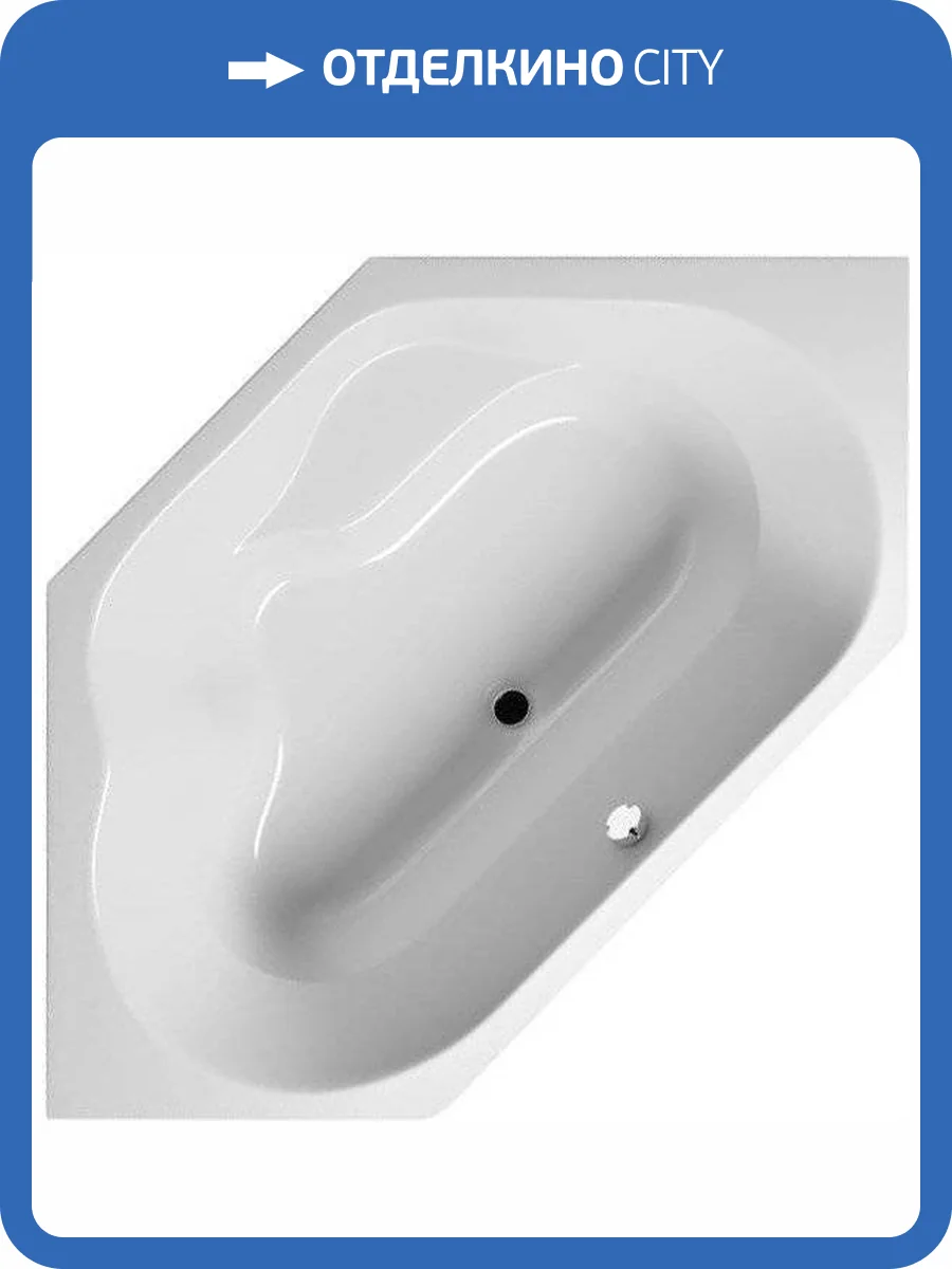 Акриловая ванна Riho Winnipeg 145x145 фото 8